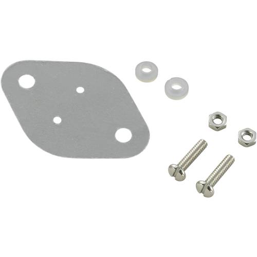 TRU COMPONENTS TC-A18-9C Montagematerial-Set für Halbleiter (L x B) 42 mm x 30 mm Passend für (Gehäuseart (Halbleiter)) ...