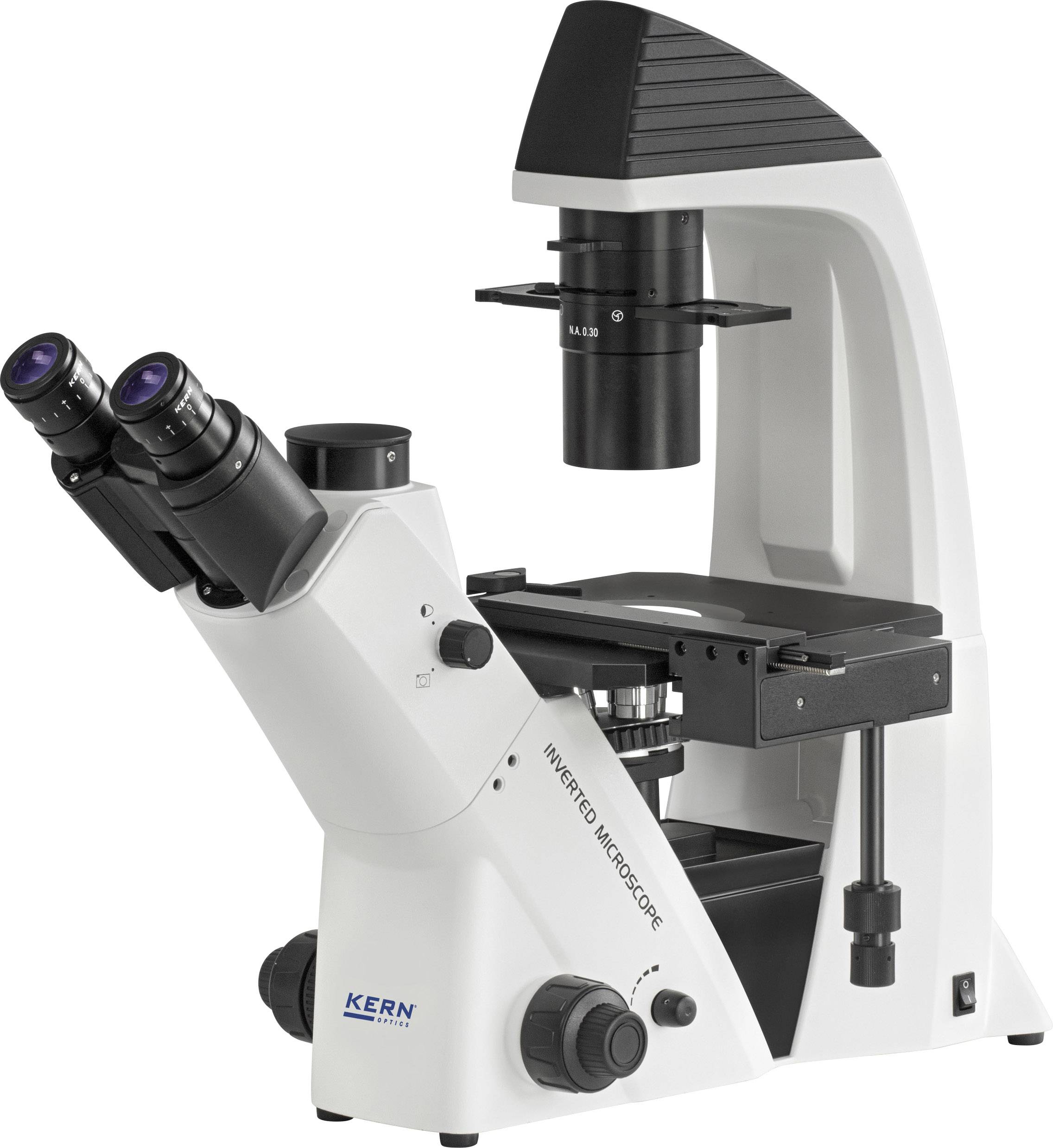 Kern OCM 165 Durchlichtmikroskop Trinokular 400 x Auflicht, Durchlicht-0