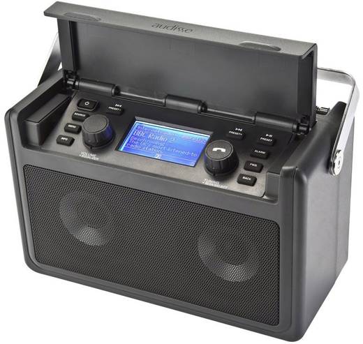 audisse Shirudo Baustellenradio Bluetooth®, DAB+