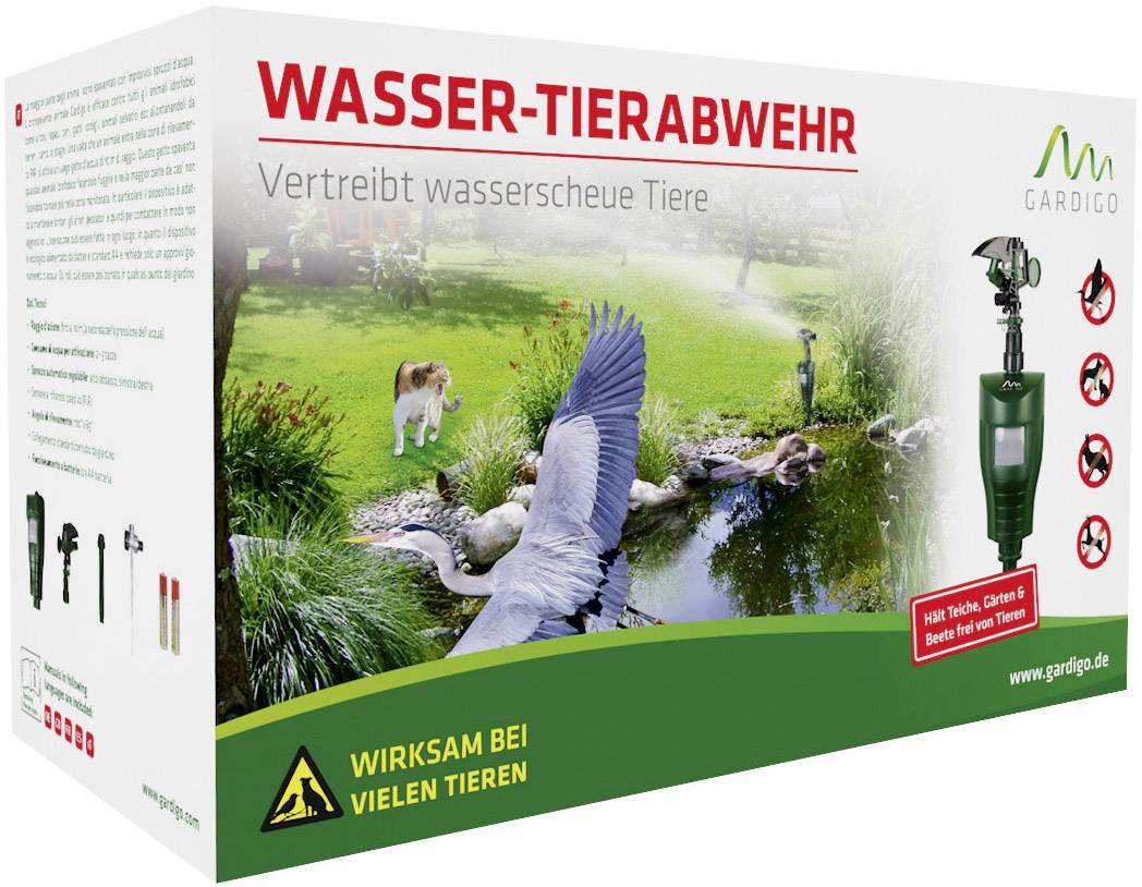 Gardigo Water PIR Schädlingsvertreiber Funktionsart Wasserstrahl Wirkungsbereich 60 m² 1 St.-9
