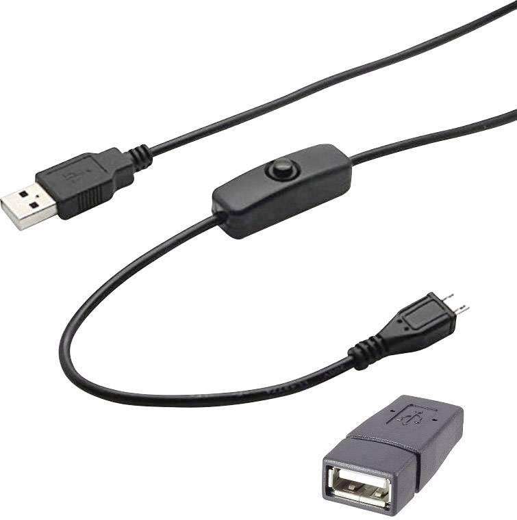 CONRAD Renkforce USB 2.0 Verlängerungskabel [1x USB 2.0 Stecker A - 1x USB 2.0 Buchse A] 1.5 m Schwa