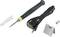 Lötkolben-Set mit abnehmbarem USB-Kabel, Lötspitze, Metallständer und Kappe. Geeignet für einfache elektronische Lötarbeiten.