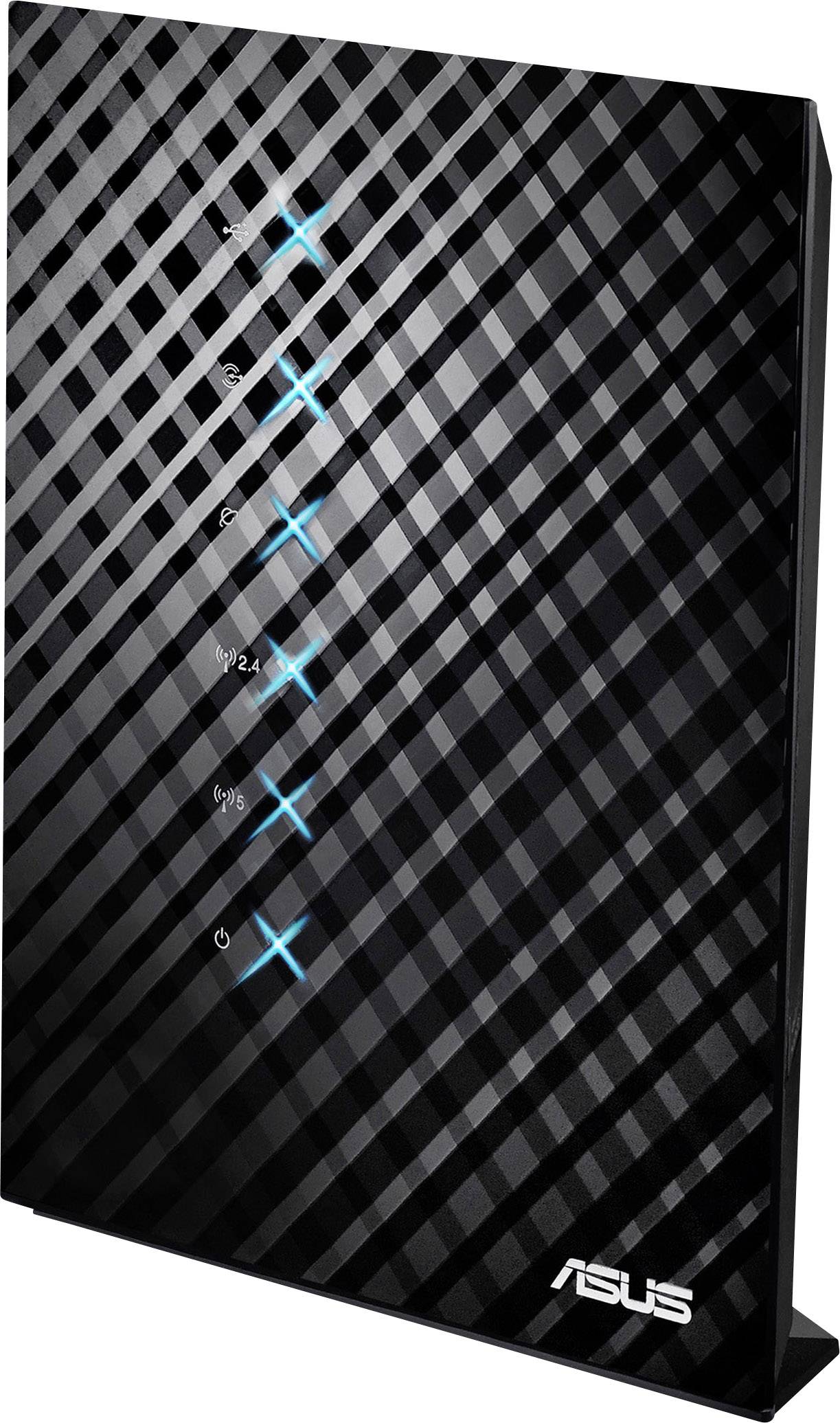 ASUS RT-AC52U B1 - Wireless Router - 4-Port-Switch - GigE - 802.11a/b/g/n/ac - Dual-Band-5