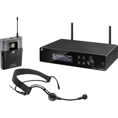 Sennheiser XSW 2-ME3-E Headset Funkmikrofon-Set Übertragungsart (Details):Funk inkl. Klammer, inkl. Tasche