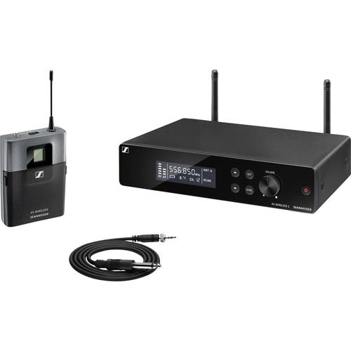 Sennheiser XSW 2-CI1-B Gitarren-Funksystem Übertragungsart (Details):Funk inkl. Kabel, inkl. Tasche XLR, Klinke Funk