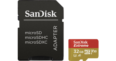 SanDisk - Extreme® - Carte microSDHC mobile 32 Go →