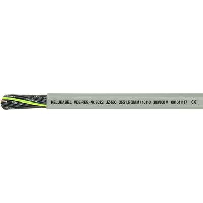 Ein graues Kabel mit Aufschrift: 'HELUKABEL VDE-REG-NR 7028 UJ 0.6/1kV 300/500V 0040177' und CE-Kennzeichnung.