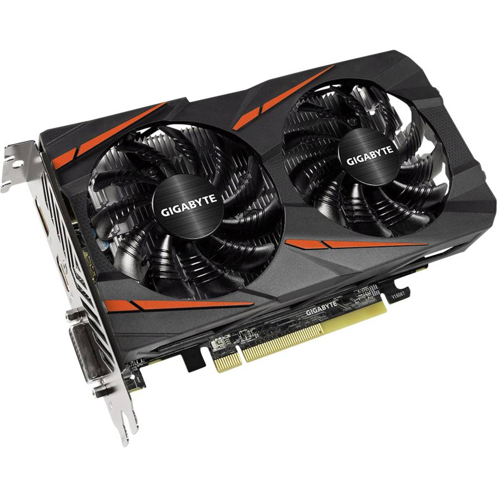 Gigabyte Grafikkarte AMD Radeon RX 460 Windforce Overclocked 4 GB GDDR5RAM PCIe x16 HDMI™, DVI Gigabyte Grafikkarte AMD Radeon RX 460 Windforce Overclocked 4 GB GDDR5RAM PCIe x16 HDMI™, DVI