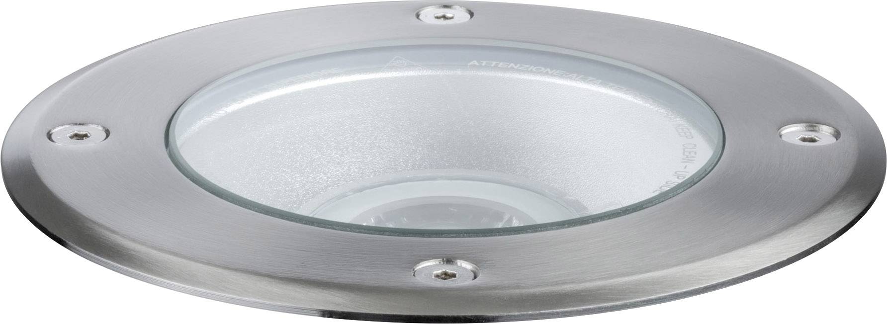 PAULMANN Beleuchtungssystem Plug&Shine LED-Außeneinbauleuchte 6 W Warm-Weiß Paulmann 93908 Silber 38