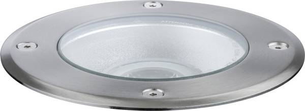 Paulmann  93908 Beleuchtungssystem Plug & Shine  LED-Außeneinbauleuchte   LED 6 W Warmweiß Silber