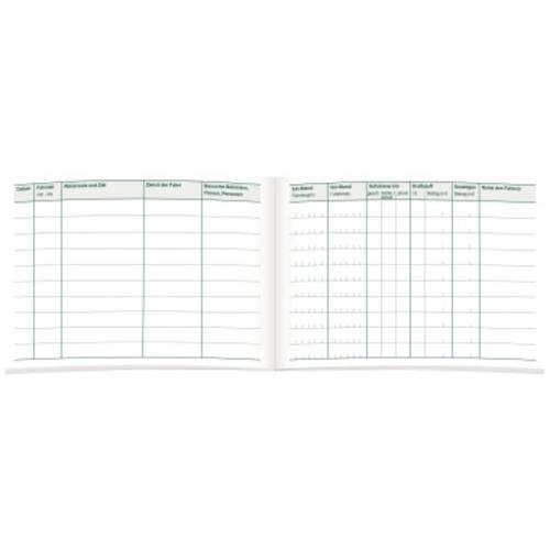 RNK Verlag 3119 DIN A6 quer Fahrtenbuch Anzahl der Blätter: 32 Grün 1 St.