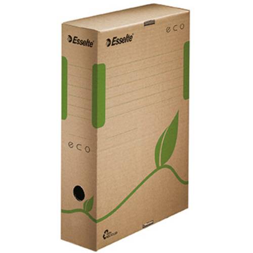 Esselte Archivbox 623916 80 mm x 327 mm x 233 mm Wellpappe Naturbraun 1 St.