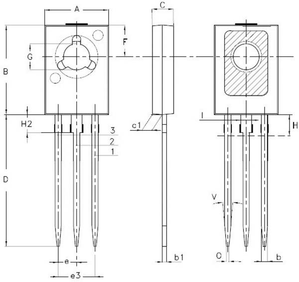 STMicroelectronics Transistor (BJT) - diskret BD135 SOT-32 Anzahl Kanäle 1 NPN