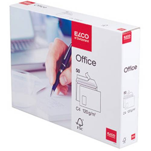 Elco Briefumschlag DIN C4 Hochweiß 7452312