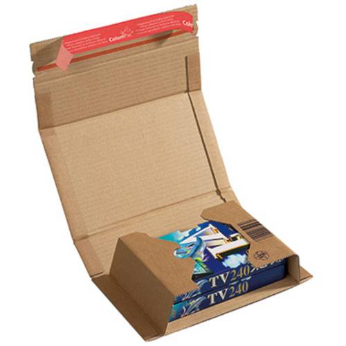 Colompac Versandkarton 1554028 Wellpappe DIN A5 Braun