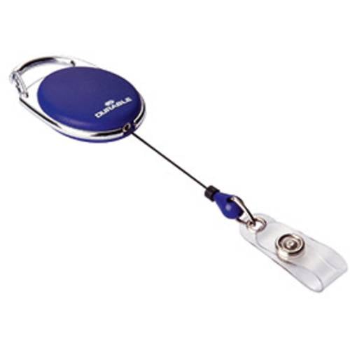 Durable JOJO STYLE - 8324 Jojo für Ausweishalter Druckknopf-Schlaufe Dunkelblau 0.8 m 832407 10 St.