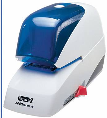 Rapid Elektro-Heftgerät Supreme 5050e, weiß/blau (334448800)-0