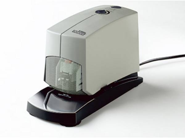 Novus Office 024-0085 Elektroheftgerät Lichtgrau, Schwarz (B x T) 140 mm x 355 mm