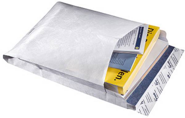Tyvek Dupont 00067183 00067183 Faltentasche (B x H x T) 250 x 353 x 38 mm Weiß Verwendung für Papierformat=DIN B4  20 St.