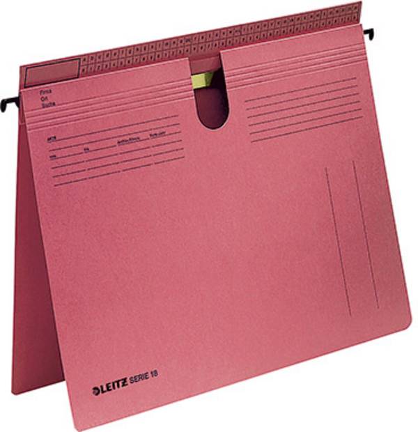 ESSELTE LEITZ - Leitz SERIE 18 - Hängehefter - für A4 - Rot