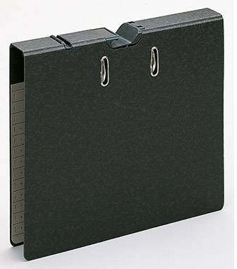Pendelordner DIN A4 50mm Hartpappe schwarz-0