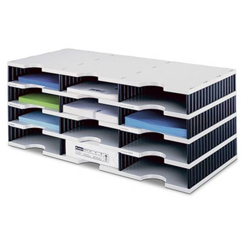 styro Styro 1554416 Grundeinheit Postsortieranlage DIN C4 Anzahl der Schubfächer: 12