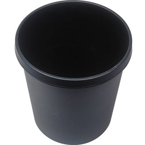 Helit the german H6105895 Papierkorb 18 l (Ø x H) 315 mm x 335 mm Polypropylen Schwarz 1 St.