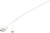 Basetech USB-Kabel 2.00 m Weiß BT-2302122