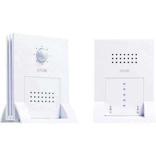 m-e modern-electronics Durchgangsmelder DGF-300 Weiß mit Bewegungsmelder 41058