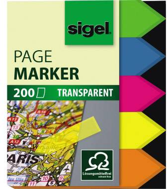 Haftmarker 45x60mm Pfeil farbig sortiert 5 St./Pack.-0