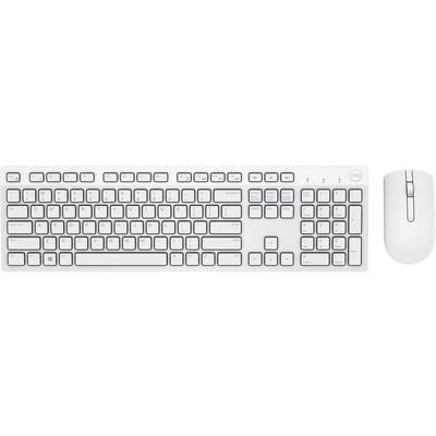 Dell KM363 Funk Tastatur, Maus-Set  Deutsch, QWERTZ Weiß