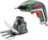 Bosch IXO V 3,6 V Li-Ion Akku-Schrauber Garden Garten-Set mit Gras- und Strauchscheren-Aufsatz inkl. 1 x 1,5 Ah Akku + L
