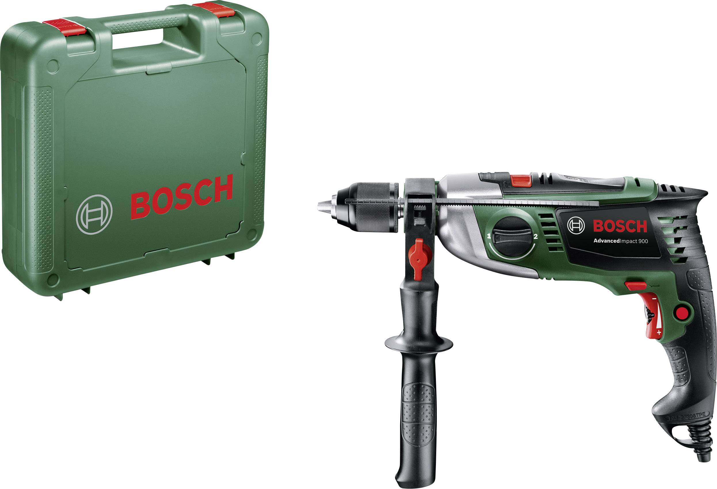 Bosch Home and Garden AdvancedImpact 900 2-växel-Slagborrmaskin 900 W inkl. väska