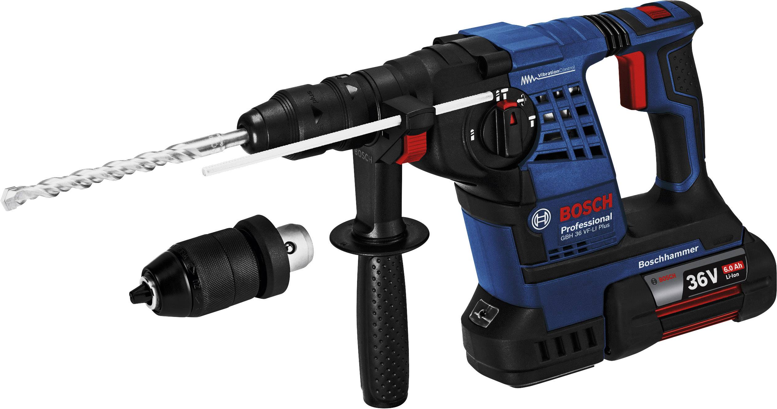 BOSCH Akkubohrh. GBH 36 VF-LI Plus bu | 0611906002 (0611906002)