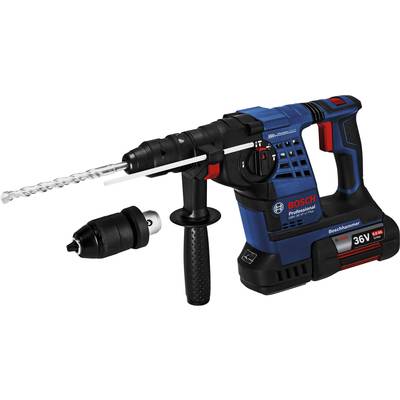 Bosch Professional GBH 36 V-LI Plus SDS-Plus-Akku-Bohrhammer 36 V 4 Ah Li-Ion inkl. 2. Akku, inkl. Koffer