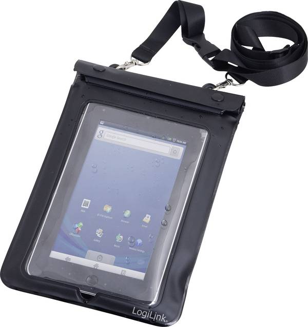 LogiLink Beach Bag bis zu 7" Tablets 280 x 217mm black