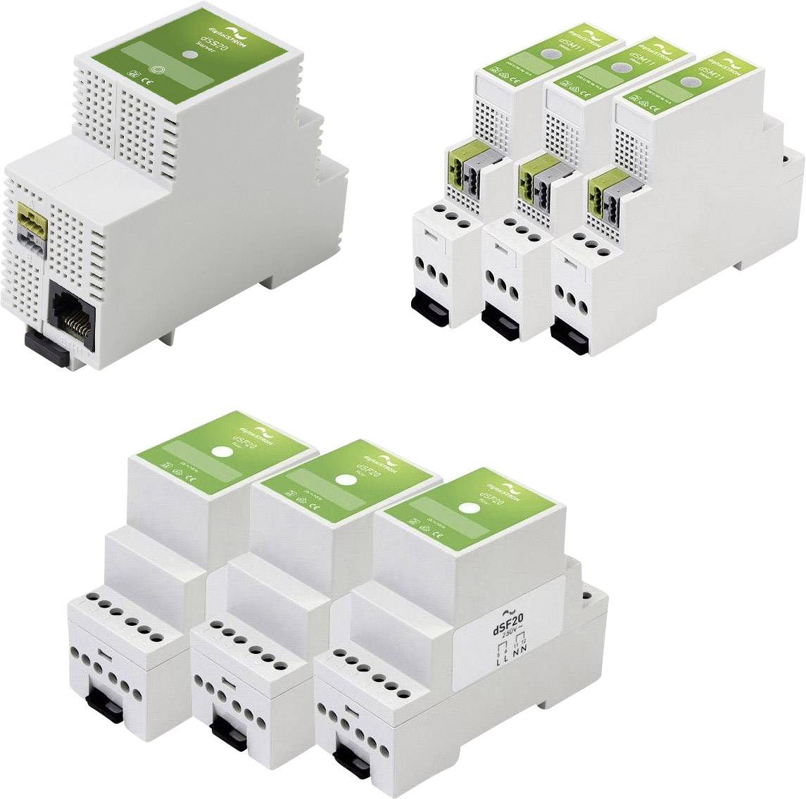 digitalSTROM dS-BP200 Basis-Paket 3xdSF20, 3xdSM12, 1xdSS20-0