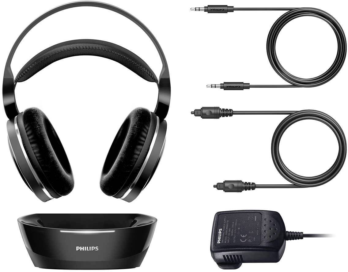 Philips SHD8850 - Kopfhörersystem - ohrumschließendkabellos-2