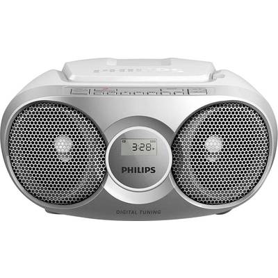 Philips AZ215S CD-Radio UKW CD   Silber