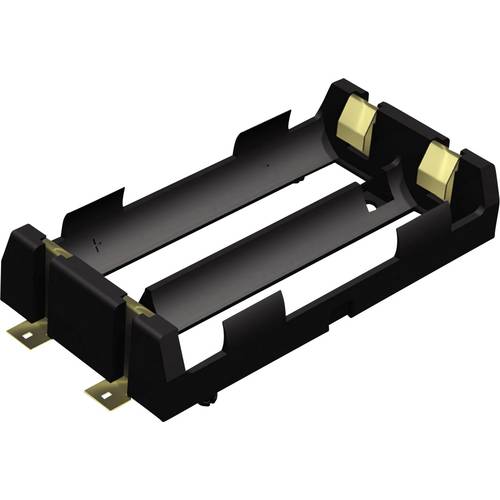Keystone Electronics 1048 Batteriehalter 2x 18650 Oberflächenmontage SMD (L x B x H) 86 x 40 x 19 mm