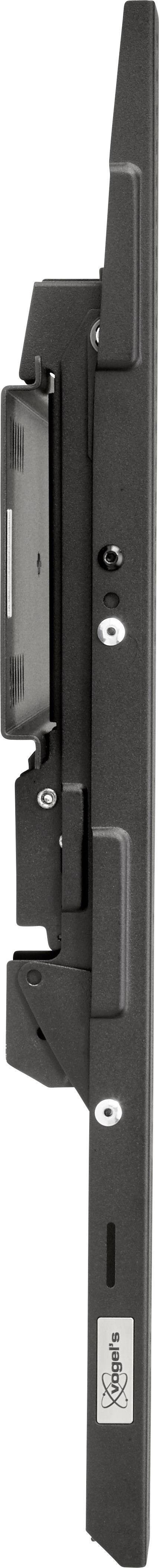 Schwarze Schließmechanik in Profilansicht, zeigt Details der Verschlusstechnik und Befestigungspunkte, ohne dekorative Elemente.