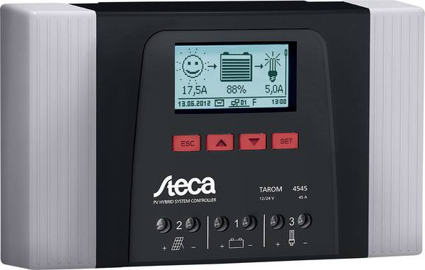 Steca Tarom 4545-48 Laderegler PWM 12 V, 24 V, 48 V 20 A