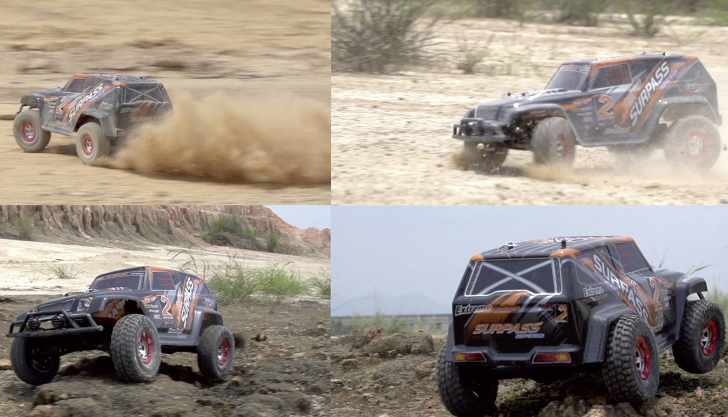 Amewi Extreme Pro Brushless 1:12 RC Modellauto Elektro Monstertruck Allradantrieb (4WD) RtR 2,4 GHz-1