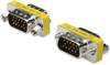 Digitus Seriell Adapter [1x D-SUB-Stecker 15pol. - 1x D-SUB-Stecker 15pol.] Schwarz, Gelb