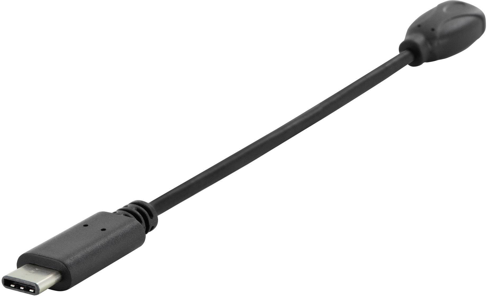 USB Type-C Adapterkabel, 0,1m