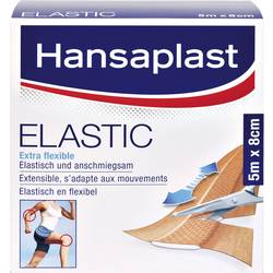 Image of Hansaplast 1556523 Hansaplast ELASTIC Pflaster (L x B) 5 m x 8 cm