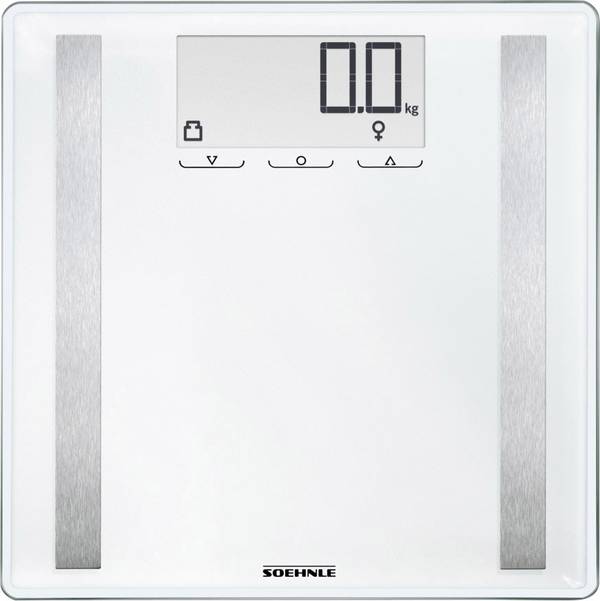 Soehnle Shape Control 200 Körperanalysewaage 63858 digital Wägebereich (max.)=180 kg Weiß