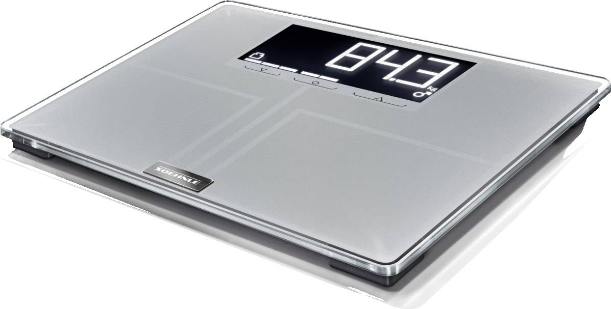Soehnle Shape Profi 300 Körperanalysewaage 63869 Wägebereich (max.)=200 kg Grau
