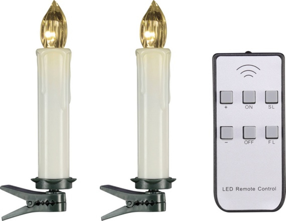 FunkWeihnachtsbaumBeleuchtung Innen batteriebetrieben 20 LED Warm