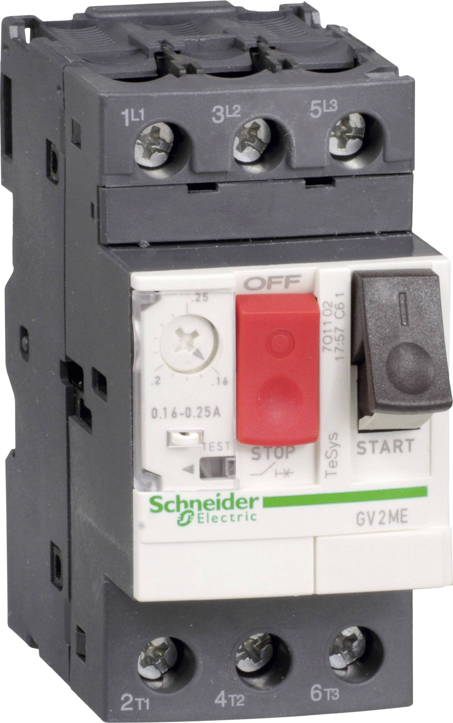 SCHNEIDER ELECTRIC TeSys GV2 3P Stromunterbrecher (GV2ME22)